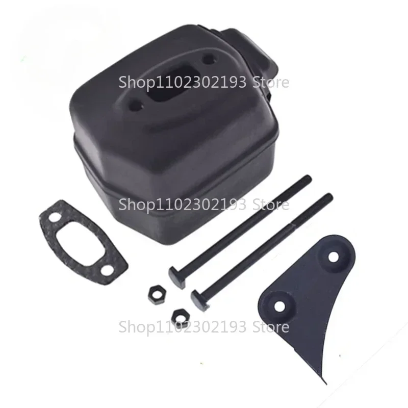 Kit marmitta Kit guarnizioni scarico per Husqvarna 51 55 50 Accessori per parti di motoseghe Forniture da giardino