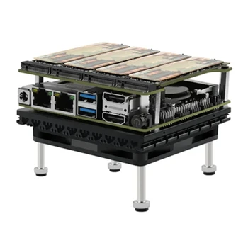 X86-P5 DIY NAS motherboad 4 * M.2ชุดบอร์ด NVMe เราเตอร์ไฟร์วอลล์เราเตอร์ Intel i3-N305 N100 DDR5 2x I226-V 2.5g 2x SATA 2x HDMI2.1คอมพิวเตอร์ขนาดเล็ก