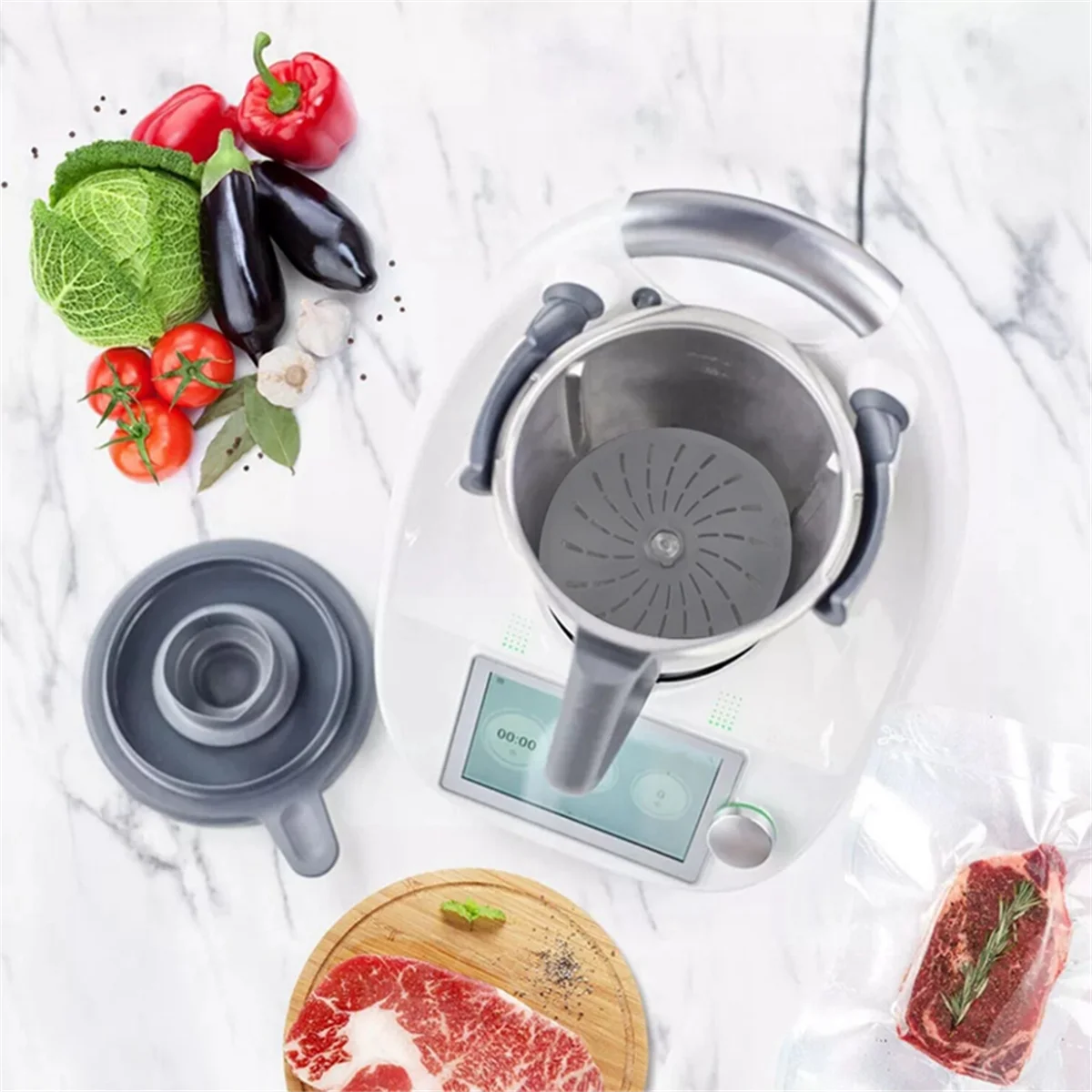 Couvercle de lame pour extracteur Sous Vide, pièce de rechange, cuisson lente, accessoire Ju479, TM5, TM6, TM31