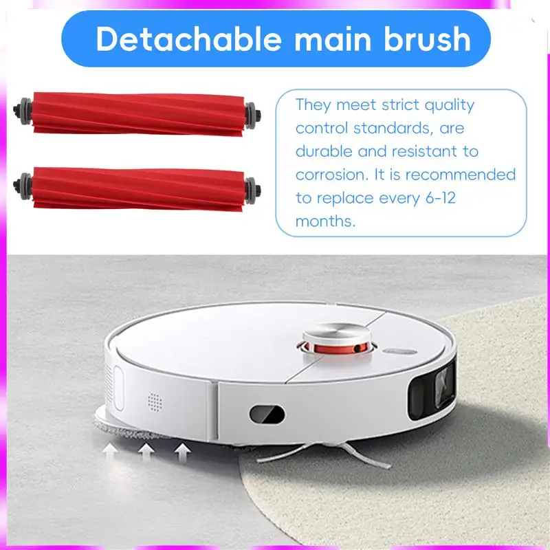 

N98R Main Brush For Roborock S7 T7 T7S T7plus T7splus Detachable Roller Brush Robot Vacuum Cleaner Accessories