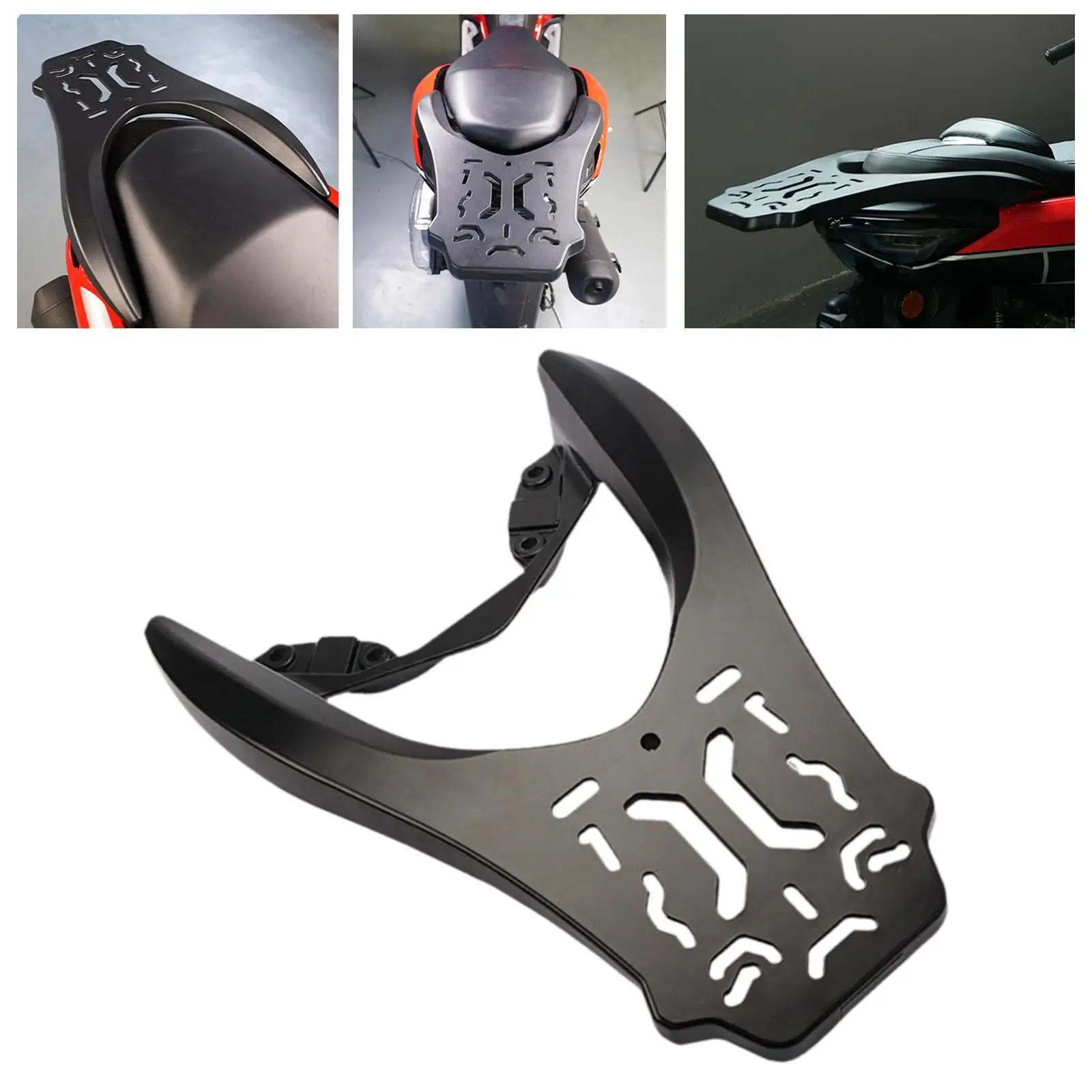 

Motorcycle Rear Shelf Parts High Hardness Aluminum Alloy Practical Convenient
