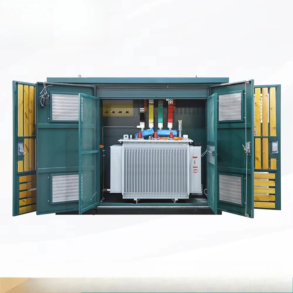 Leistungstransformator 10 kV 35 kV Vertrieb Öl-eingetauchter dreiphasiger Unterstationstransformator