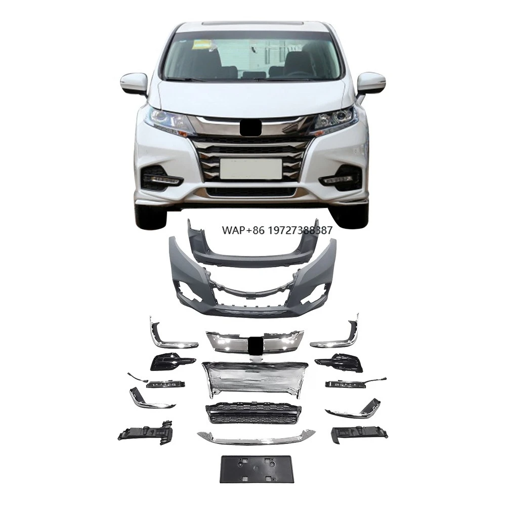 

SKOUIO-V7 Body Kit for Odyssey 2015-2021 Upgrade Conversion Front Grille Rear Bumper Front Lip Side Skirts