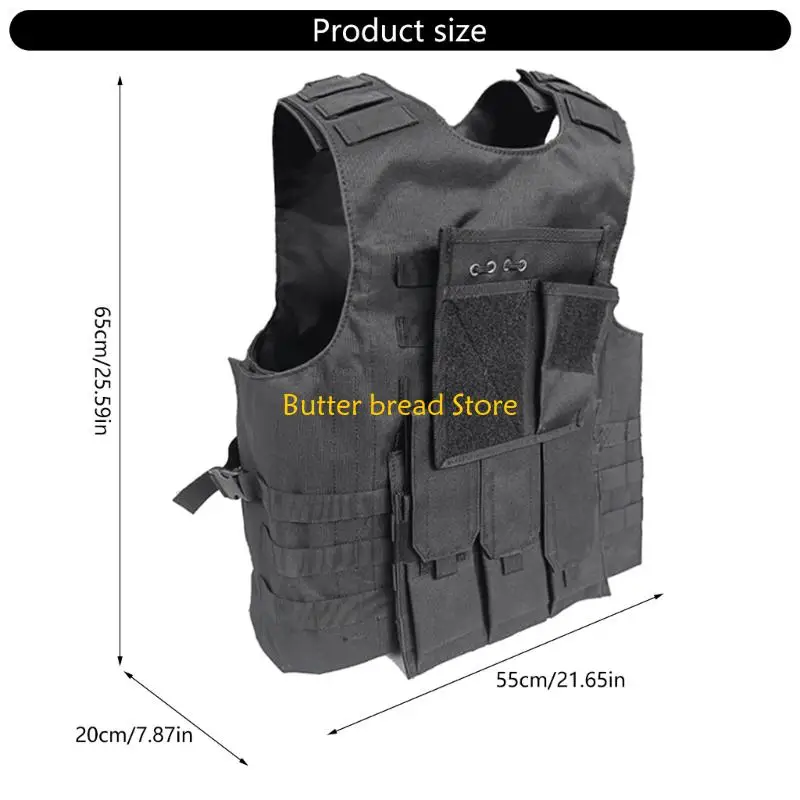 Giubbotto per portatette tattiche W89C per caccia a sport all'aperto multifunzionale