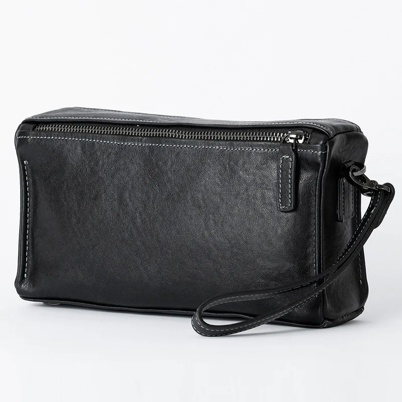 

Men's leather diagonal cross bag, fashionable and versatile shoulder bag, new casual handbag, card bag, wallet
