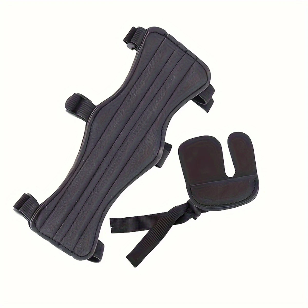 مجموعات حراسة الذراع والأصابع، مجموعات قوس الصيد في الهواء الطلق وذراع السهم وواقي الأصابع، معدات الحماية للرماية والرماية