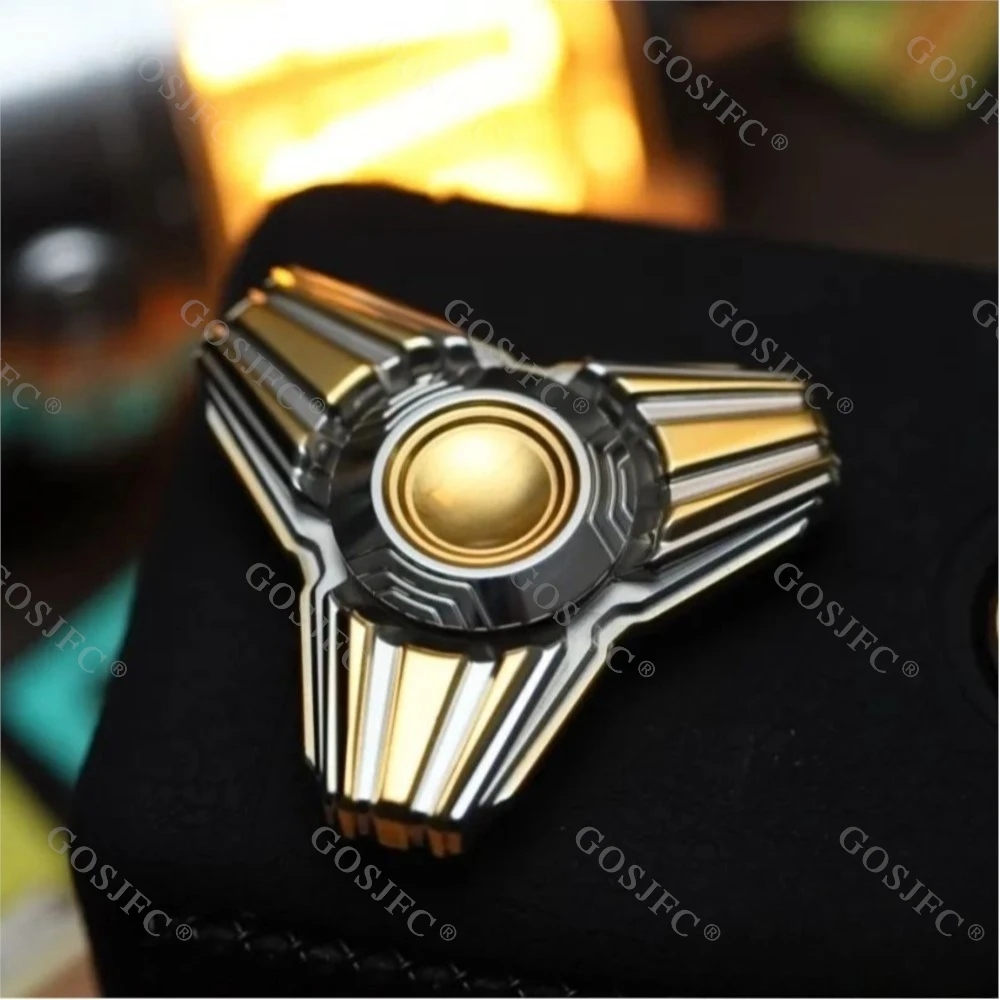 Pangolin Studio&KAIS Geen randgevoel Fidget Spinner Stress Relief Speelgoed Roestvrij staal Fidget Speelgoed voor volwassenen