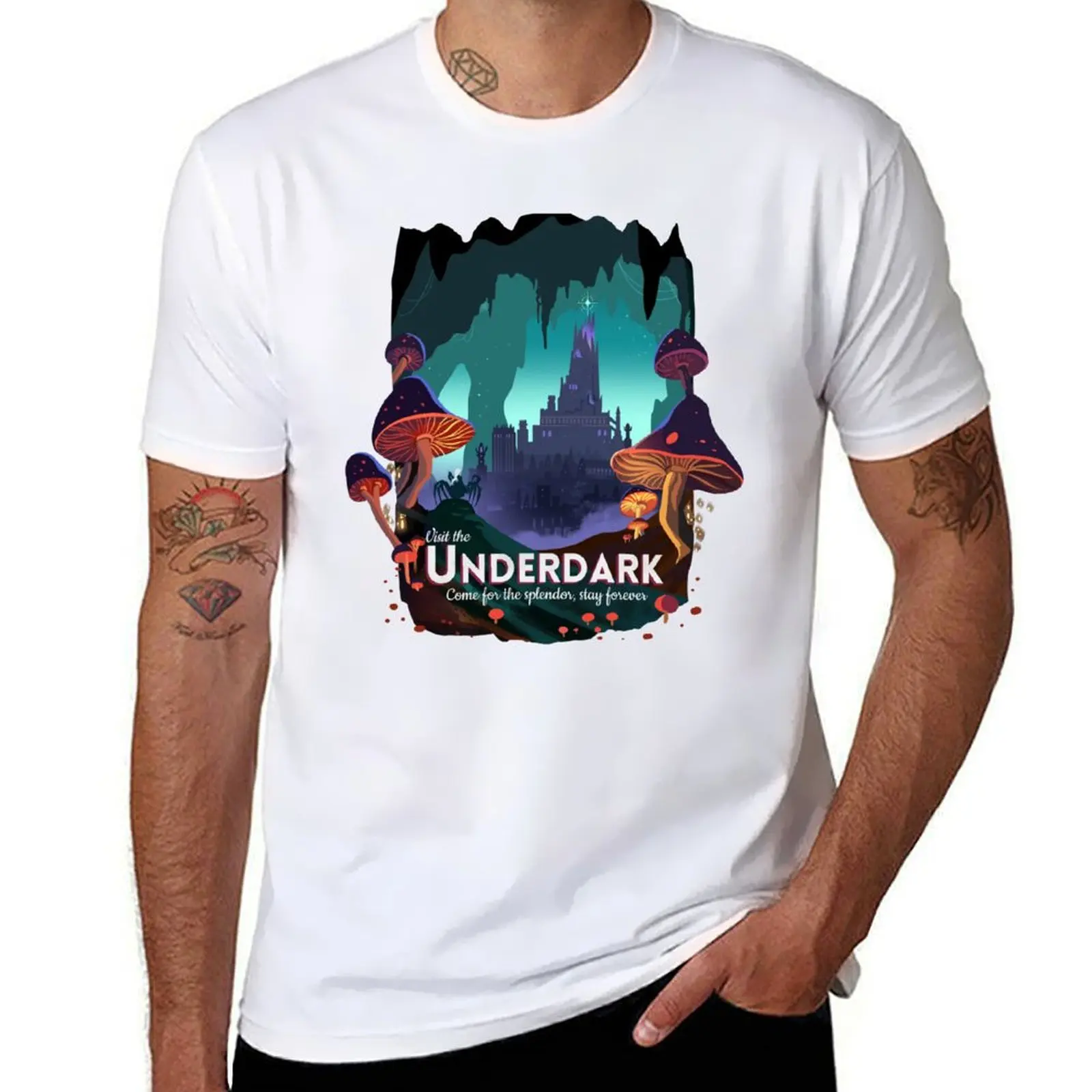 

The Underdark T-Shirt cotton tshirt 100% t shirt for man T-Shirt