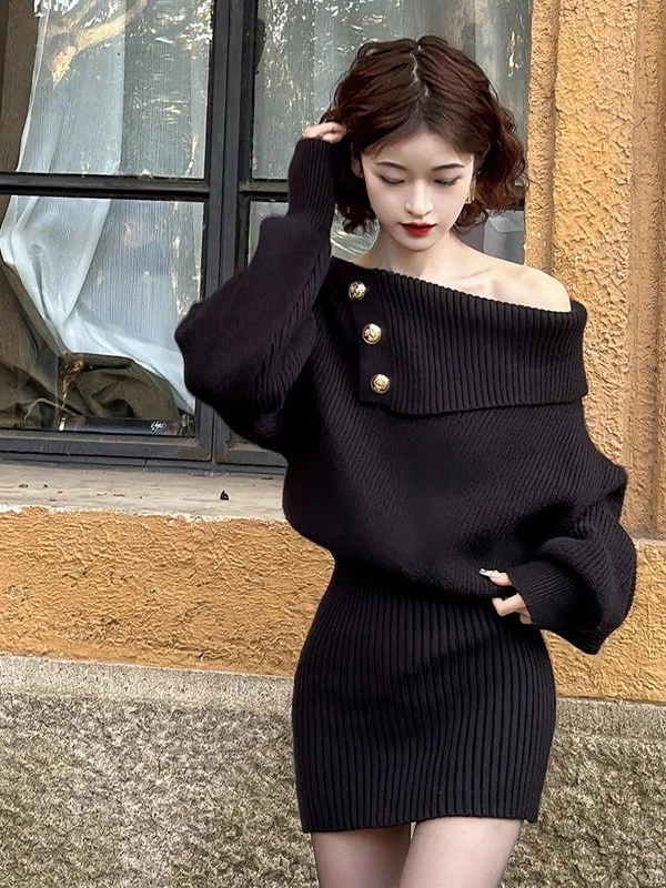 Slimming Bla Knitte…