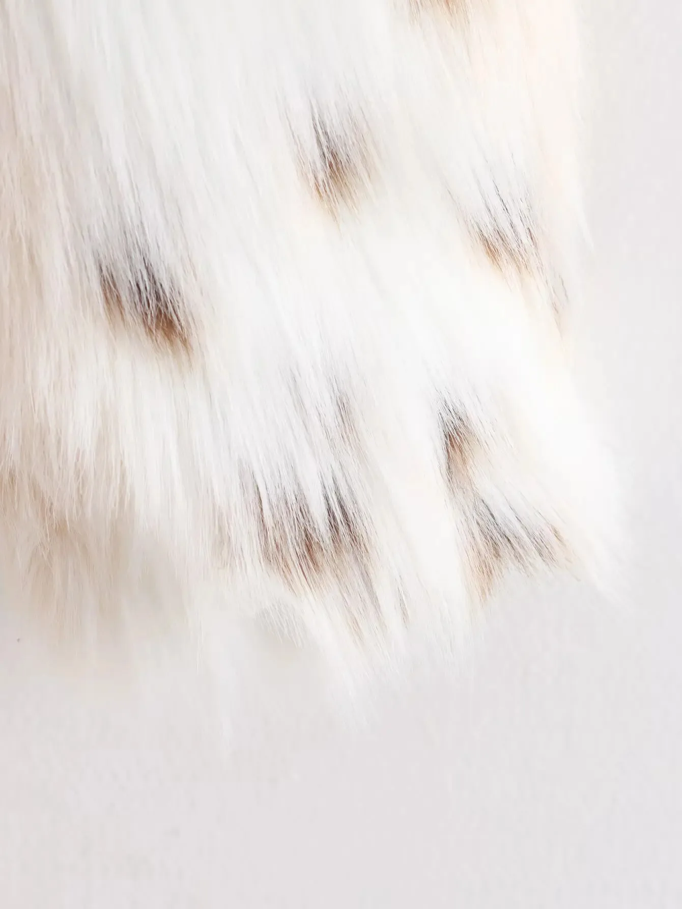 여성 겨울 패션 라펠 롱 인조 모피 레오파드 프린트 루즈 아우터 코트 여성용 헤비 웜 캐주얼 롱 재킷