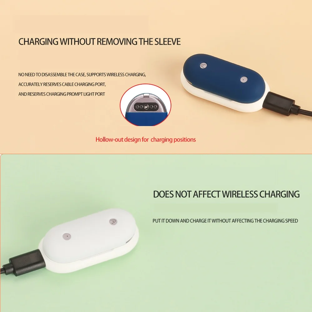 

for PLAUD NotePin AI Silicone Protective Case Dustproof Shockproof Protective Sleeve Blue White Purple Black