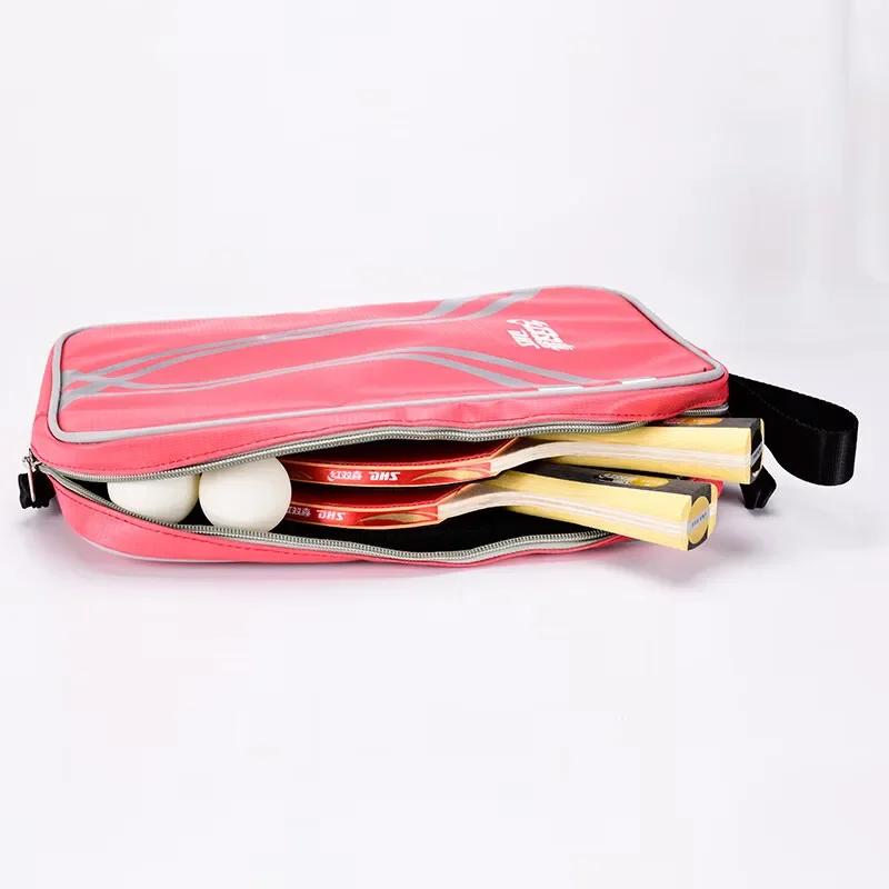 1 Pcs Original DHS  RC530 Table Tennis Racket Bag Big Capacity Waterproof Ping Pong Bat Protection Case for 2 rackets