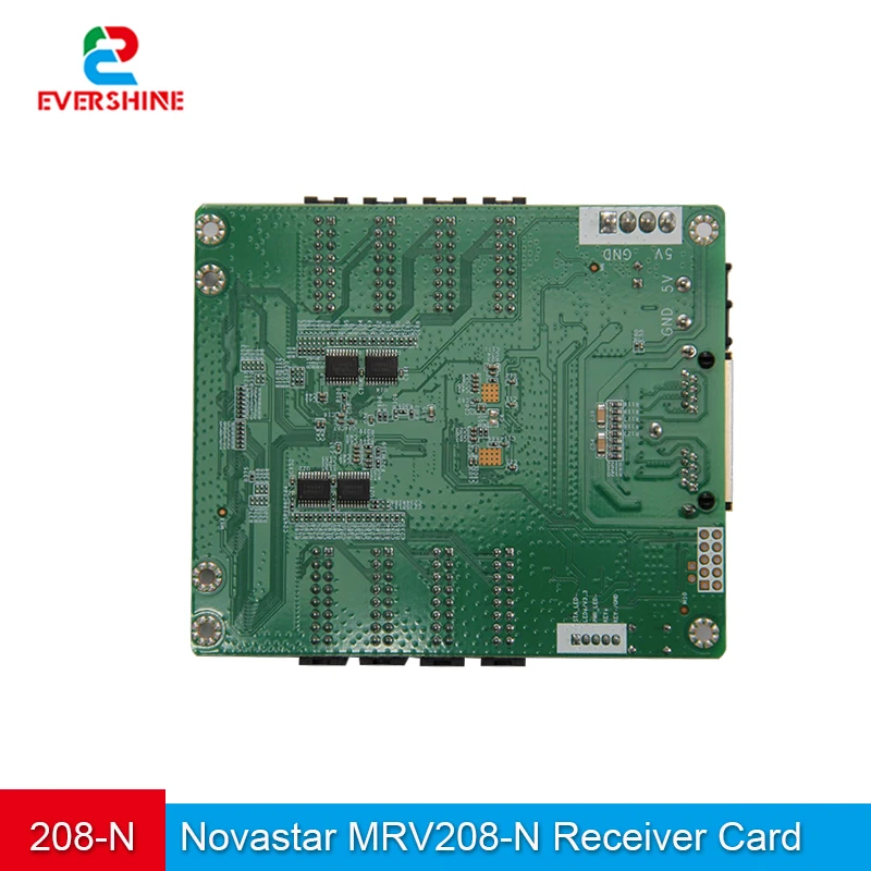 Video car Novastar MRV208-N Receiver Card 256*256 Pixels HUB75*8 Interface RGB Full Color LED Display Screen