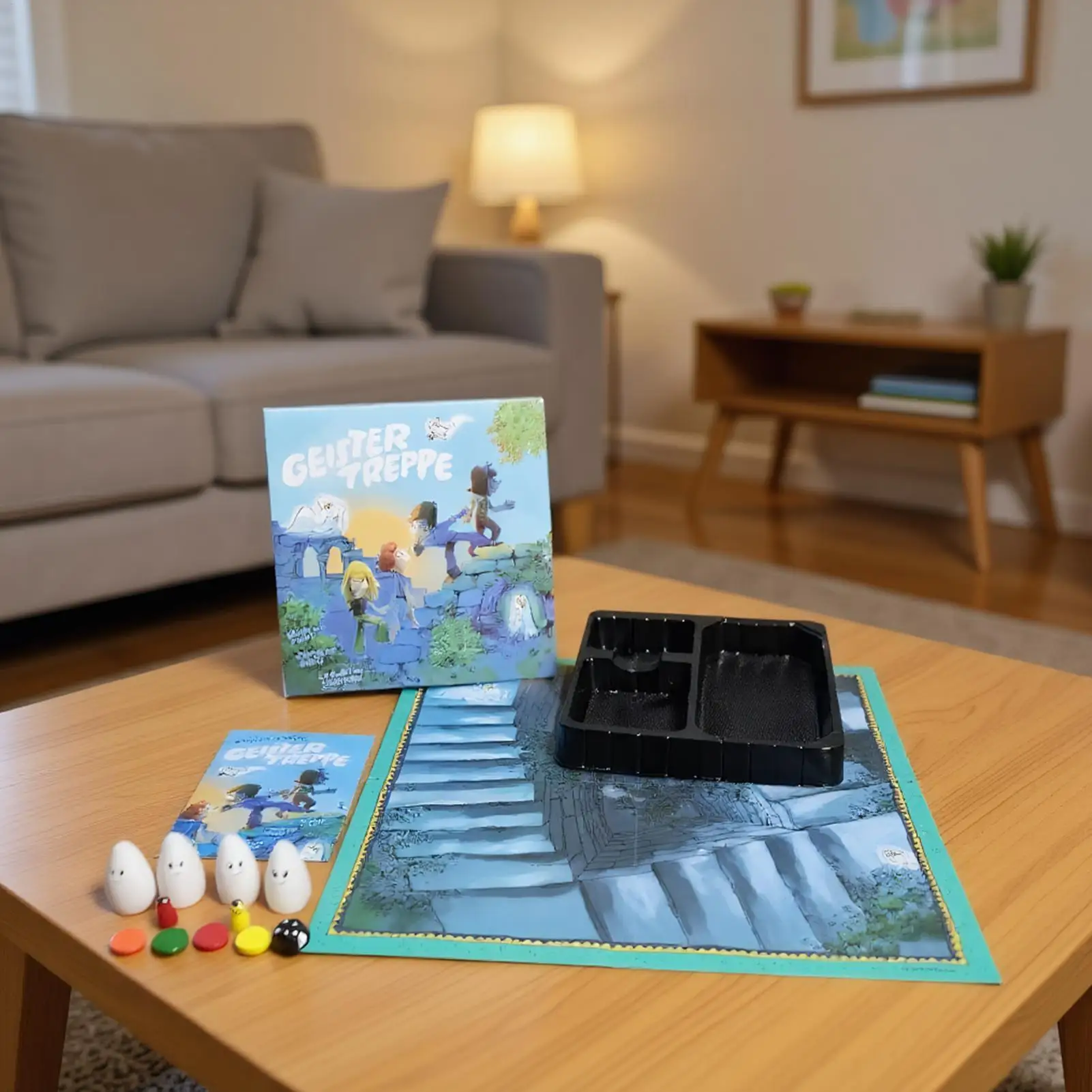 

Board Games Ghost Ladder Educational Toy Logical Thinking Focus Booster for Kids 4 Years Teens Birthday Party Night Christmas