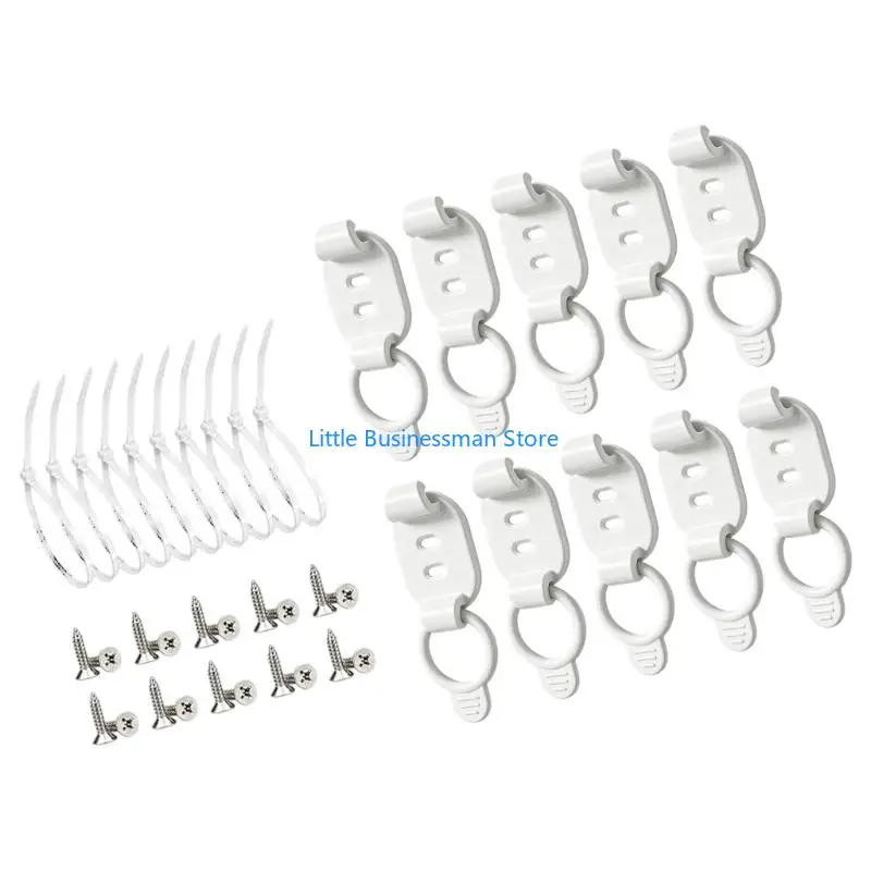 Kabelführungshalter mit selbstklebender Rückseite für Home-Office-Kabel M76A – Detail 3