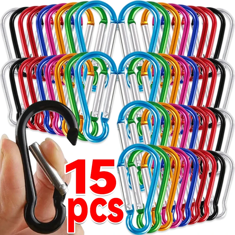 Colorful Carabiner Keychain for Outdoor Use