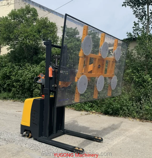 Electric Vacuum Lifter Robot With 400-1000KG Load Capacity 360 Rotation Remote Control Strong Suction For Construction Use