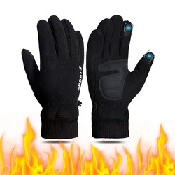 Winter waterdichte thermische handschoenen, waterdichte antislip handschoenen met touchscreen, warme ski-snowboardhandschoenen voor koud weer