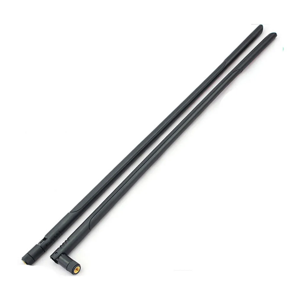 1pcs 2.4G 5.8G WIFI  Antenna 12dBi High Gain RP SMA Male Omni Foldable Aerial for Wireless Router Network Booster Netword Card