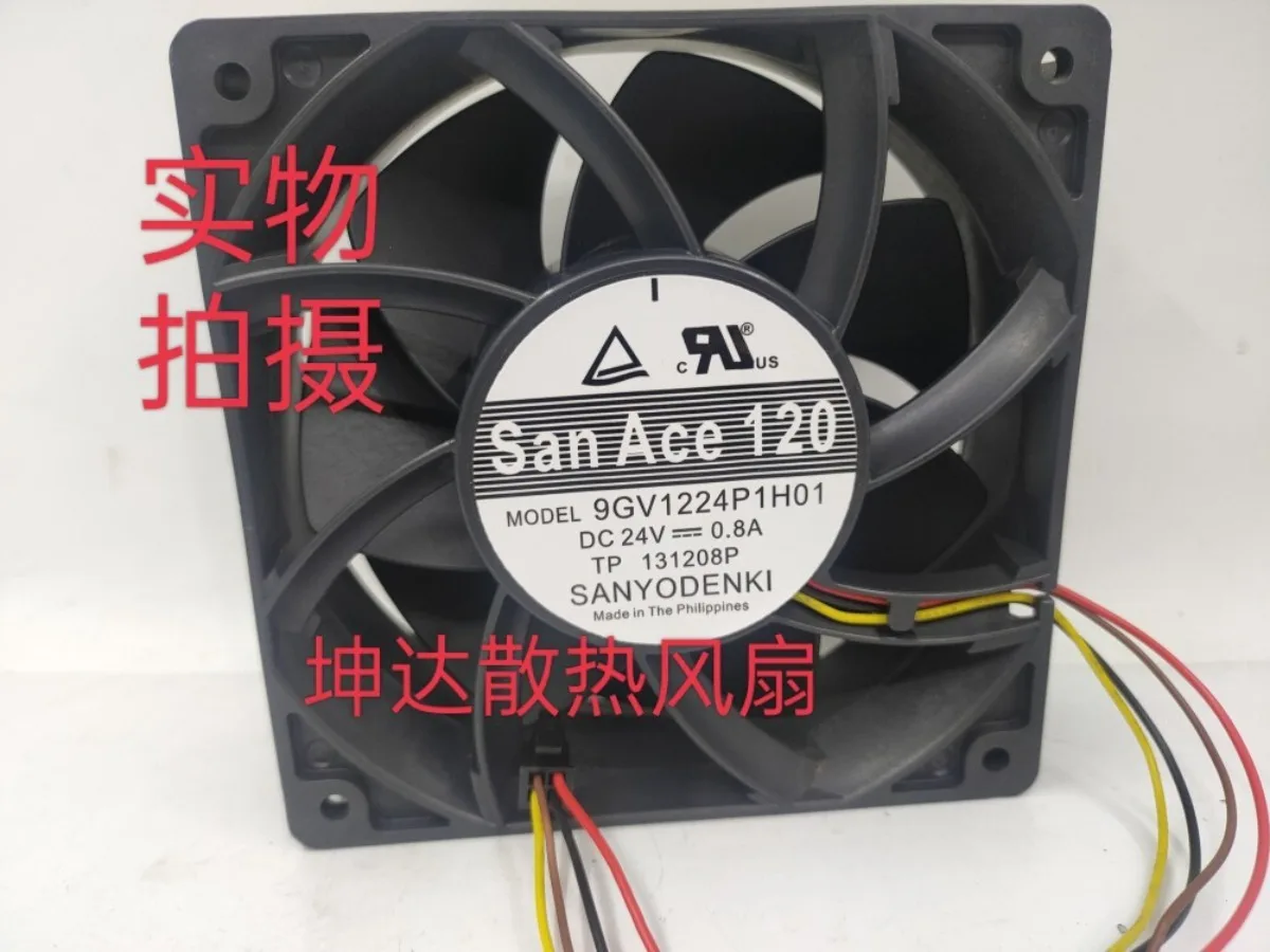 

1PC for Sanyo 9GV1224P1H01 Cooling Fan DC24V 0.8A 12038 12CM 120mm New