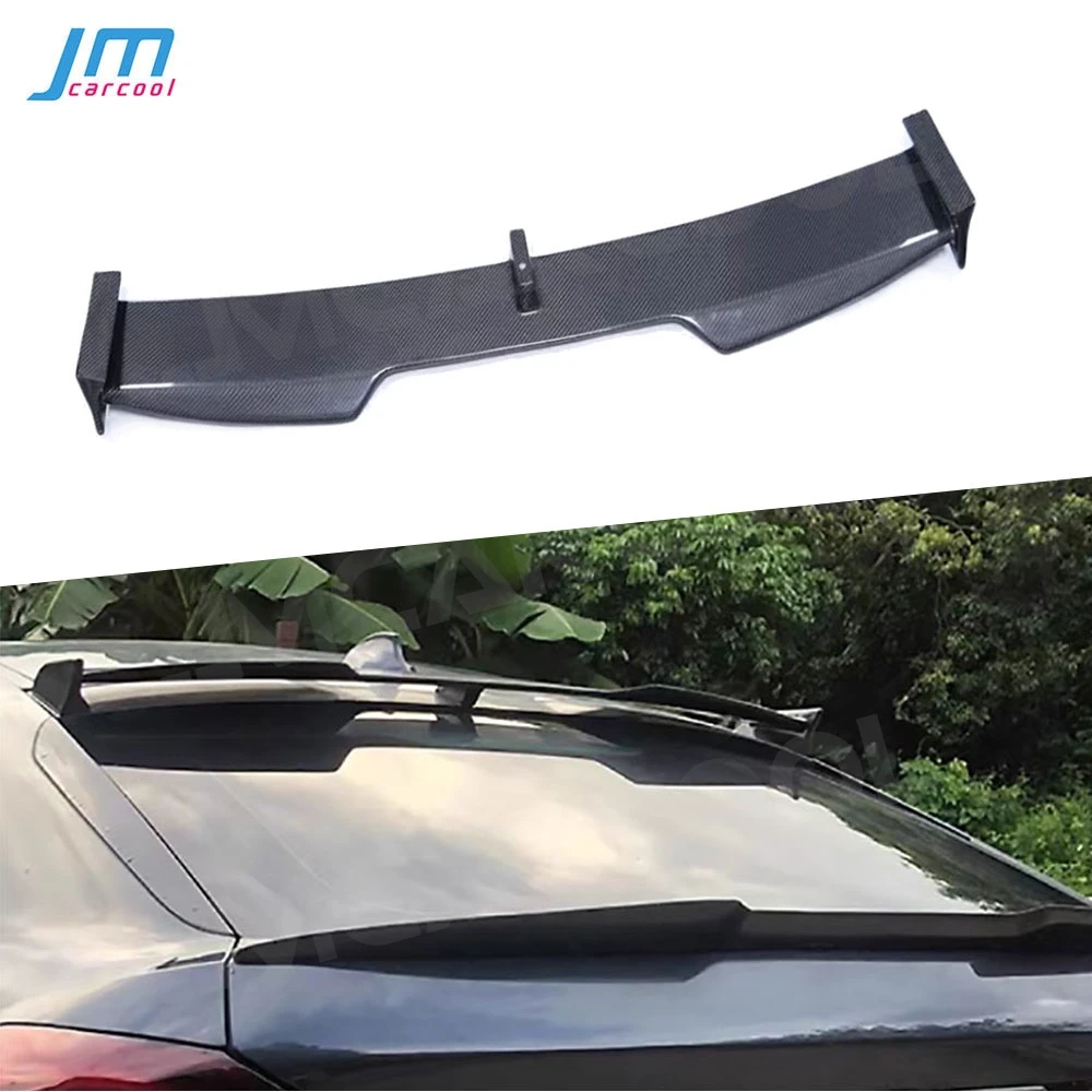 

Carbon Fiber Rear Spoiler Roof Windows Tirm for BMW F96 X6 2019 2020 2021 2022 FRP Car External Decoration Accessories