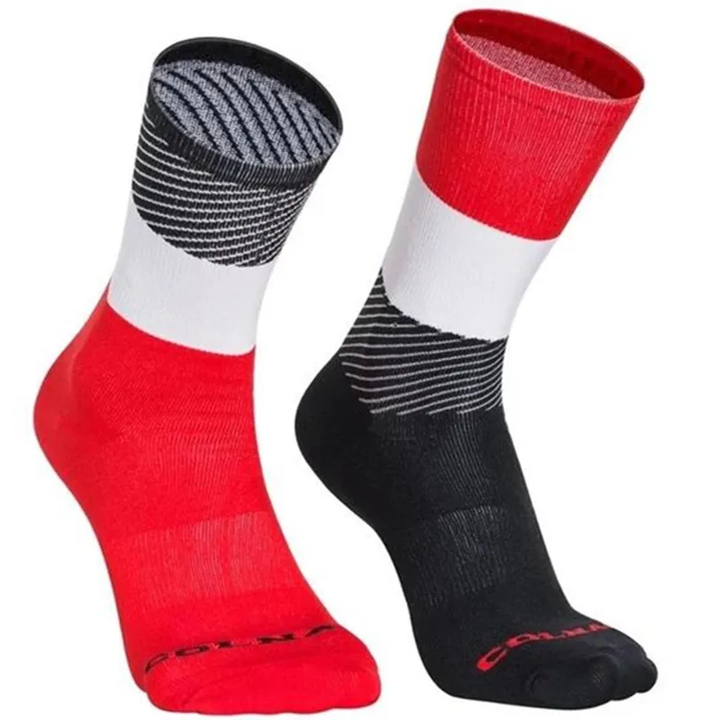 Bmambas Men Sport Socks Bicycle Cycling Socks Running Outdoor Socks Compression Socks Calcetines Ciclismo