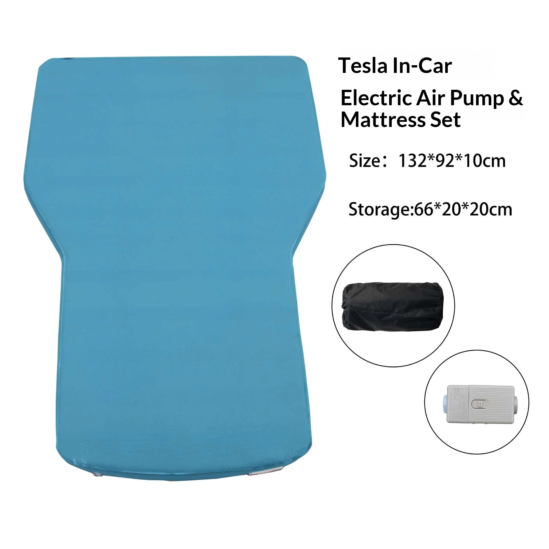 

2026 New 90s Fast Inflate Car Mattress - USB Rechargeable Electric Pump for Spontaneous Camping