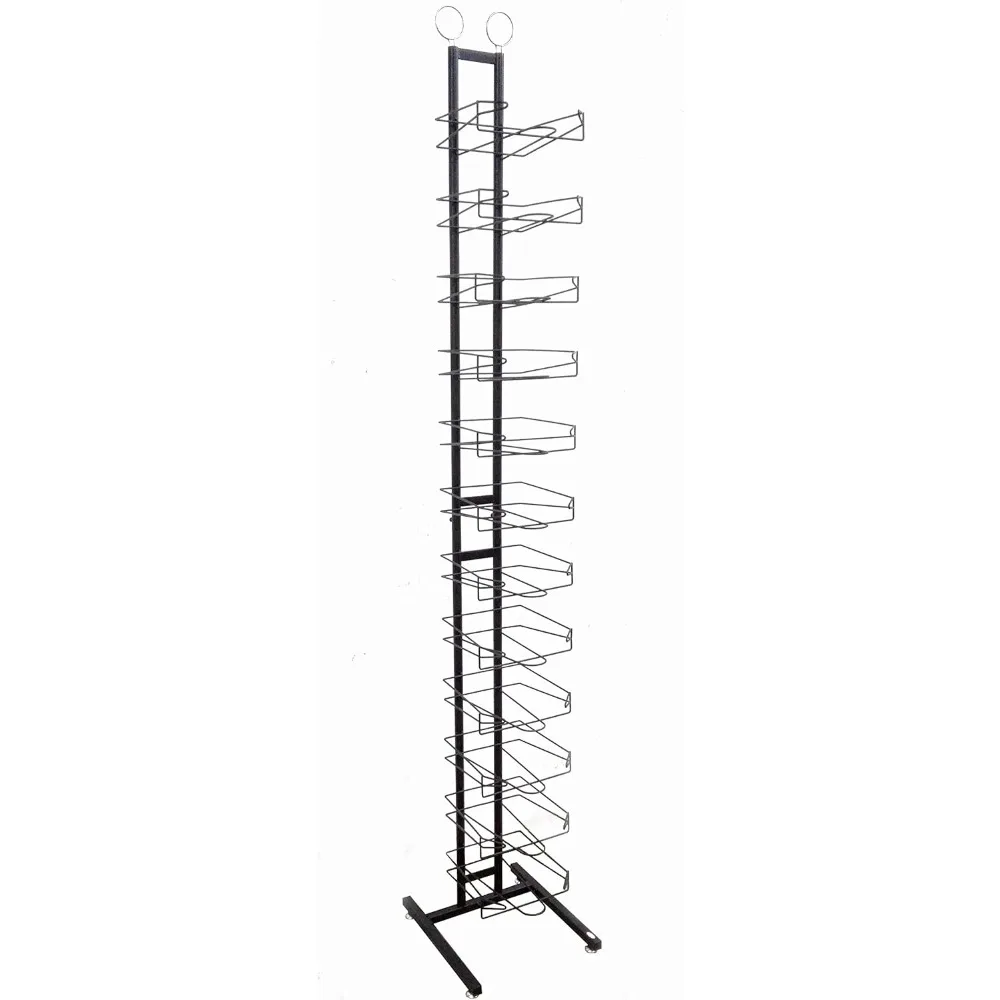 

12-Tier Hat Display Rack 12.5" Wide x 75" high x 14.5" deep 18165-NEW-NPF