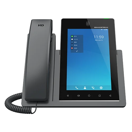 Dual Color Screen VoIP Phone with Conference Function Linux Grandstream GXV3470 Model for IP Network