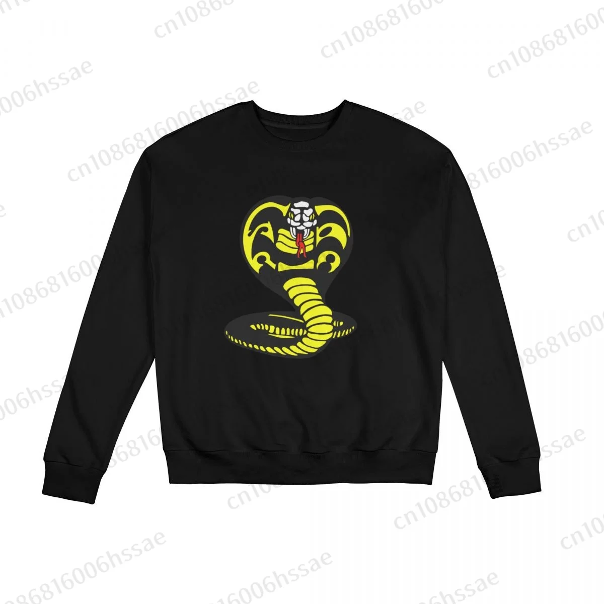 Cobra Kai 852 Men Woman Fall Winter Sweatshirt Round Neck Long Sleeve Length Casual Top