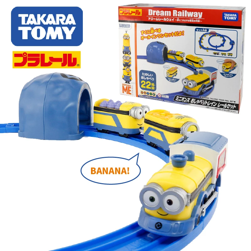 TAKARA TOMY-Ensemble de trains électriques Pule Road Shinkansen, modèle de simulation de chaise d'arbre de compression en alliage Disney 964070, jouets pour garçons