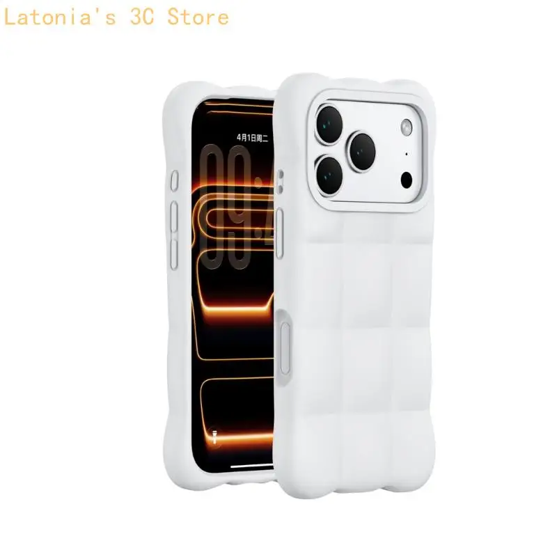Weiche Handyhülle mit Cloud Matte und Kameraöffnung für Phone 17 Series X3UB – Detail 3