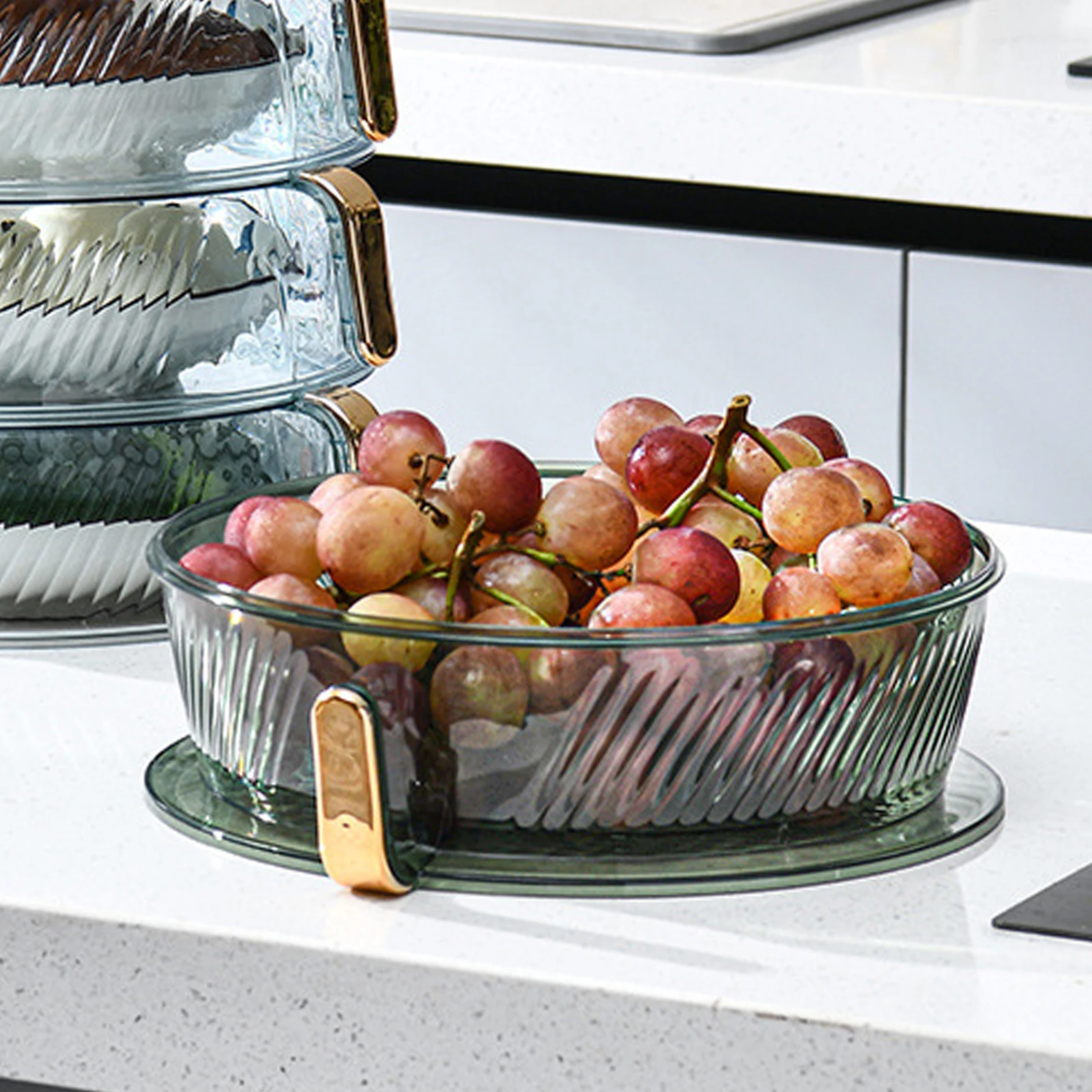 

Dish Covers Food Storage Kitchen Protectors Insulation Film Double Layer Space Saving Restaurant