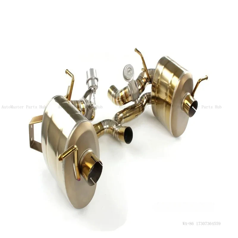 

Exhaust Pipe High Performance Exhaust System for 458 Ltalia F143TT 4.5L V8 2010-2015 With Titanium Alloy Louder Exhaust Sound