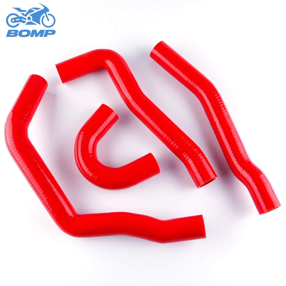 For 2008-2014 Mitsubishi Evolution EVO 10/X 4B11T CZ4A 2009 2010 2011 2012 High Temp Radiator Silicone Hoses Kit 4Pcs 11 Colors