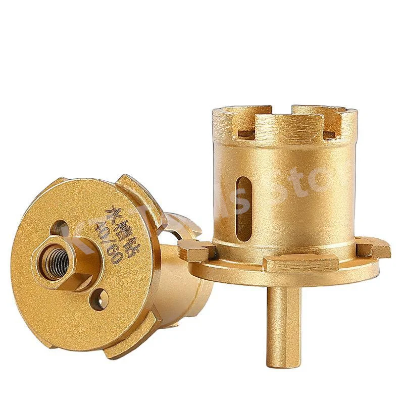 Broca Elétrica do Núcleo do Diamante Lavatório Pia Buraco Abridor Ferramenta Elétrica para Granito Mármore Quartzo Telha Ângulo Moedor 1pc