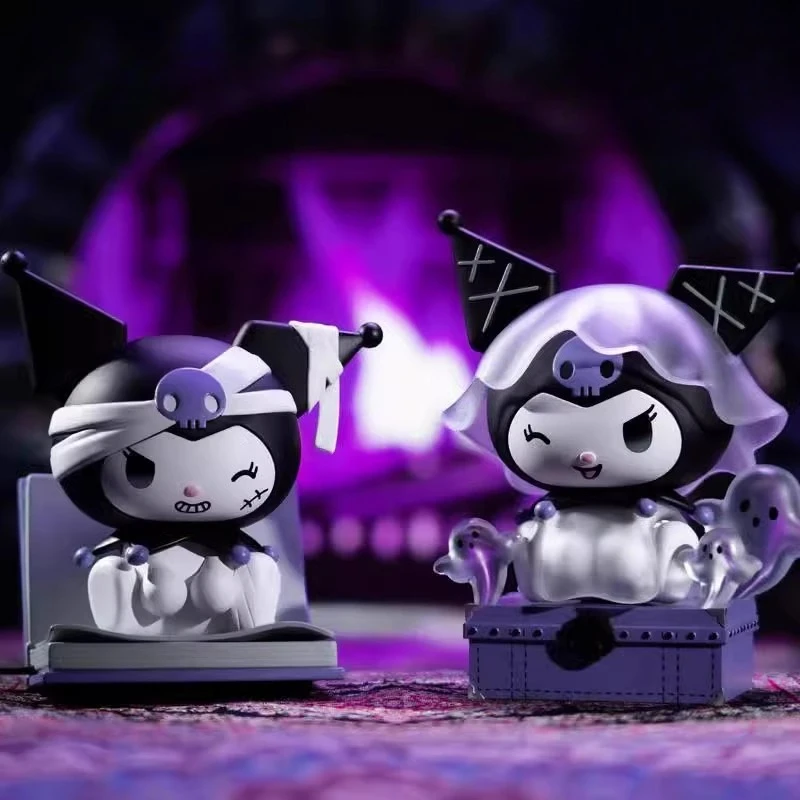 

Kuromi Dark Night Story Series Blind Box Sanrio Ornaments Hand-made Office Gift