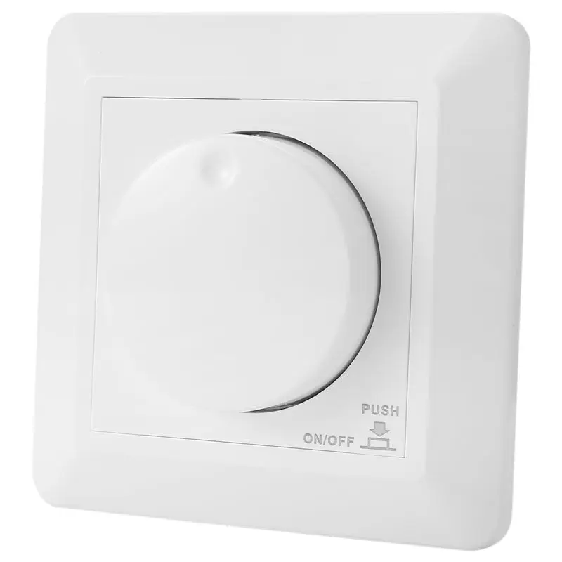 

N96R LED Dimmer Switch Flush-Mounted Dimmer 5-300 W Dimmer Switch LED For Dimmable LED And Halogen