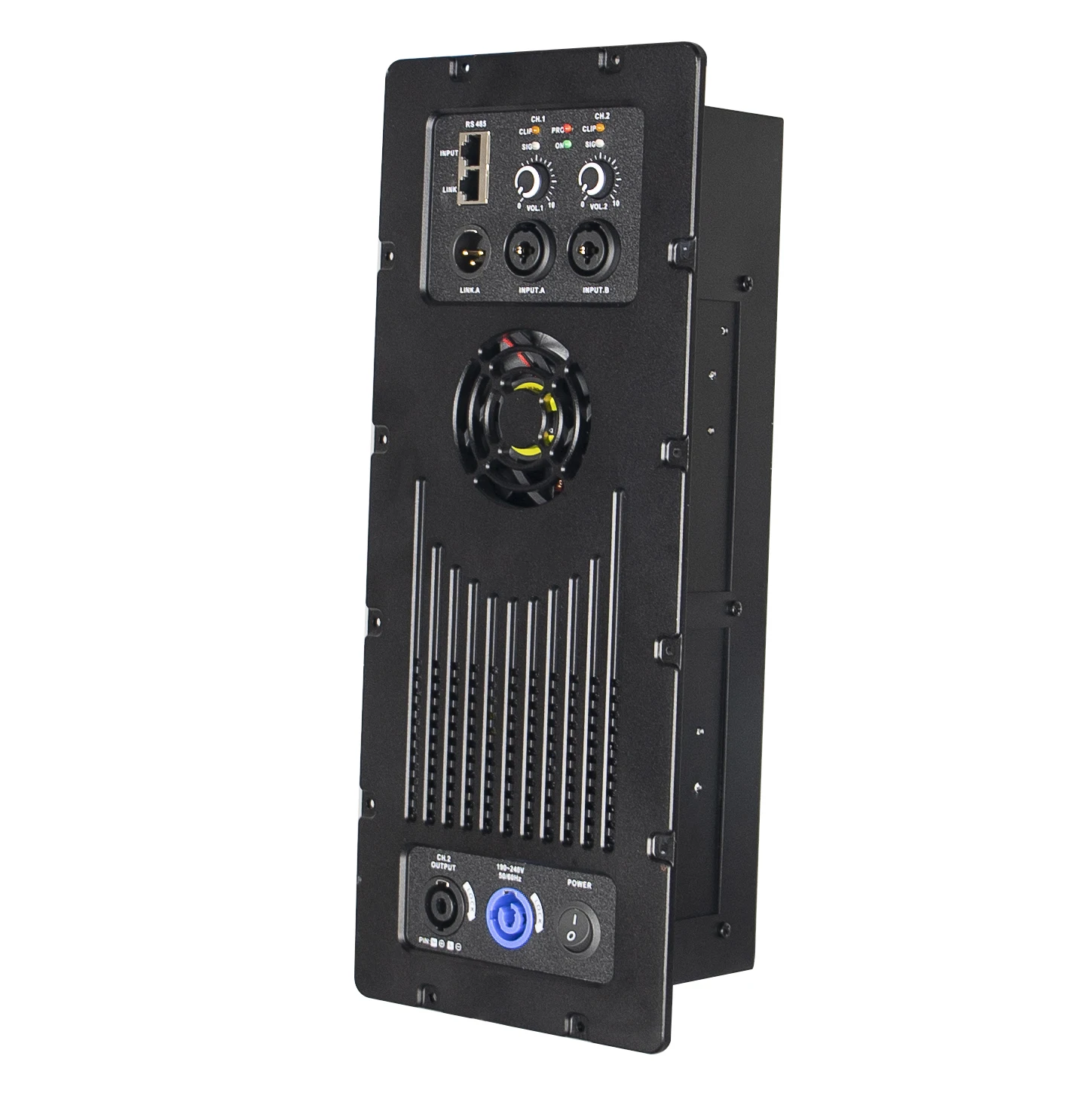 

XTUGA 2-Channel 1000W Class D Audio Bass Subwoofer Active Speaker Plate Amplifier 8ohm Power Amplifier Metal Power AMP Module