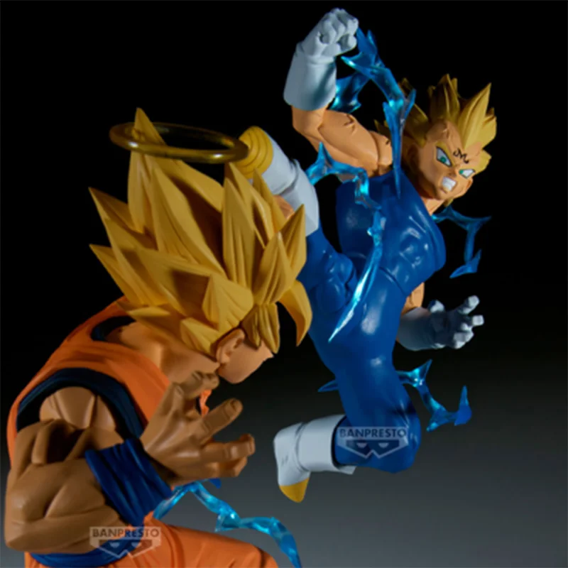 

【100%original】BANDAI BANPRESTO Dragon Ball Z - Son Goku SSJ2 Majin Vegeta SSJ - Match Makers Garage Kit Anime Cartoon Gifts Toys