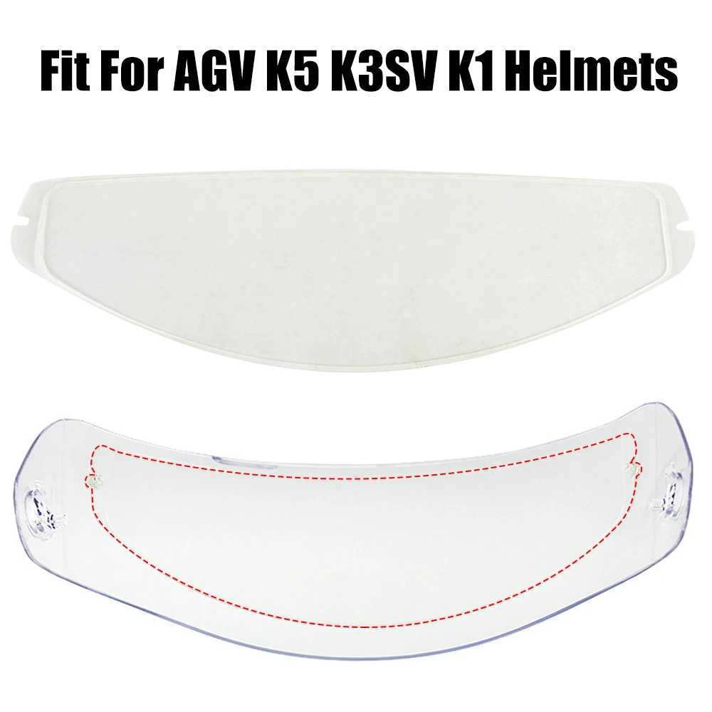 For AGV K5 K3SV K1 Helmets Anti Fog Film Visor Full Face Motorcycle Helmet Accessories K5 Motorcycle Helmet Anti Fog Sticker