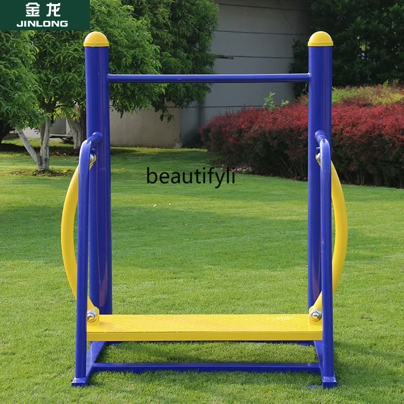 lt Double swing machine, waist twisting machine, park community outdoor path, square community outdoor fitness equipment