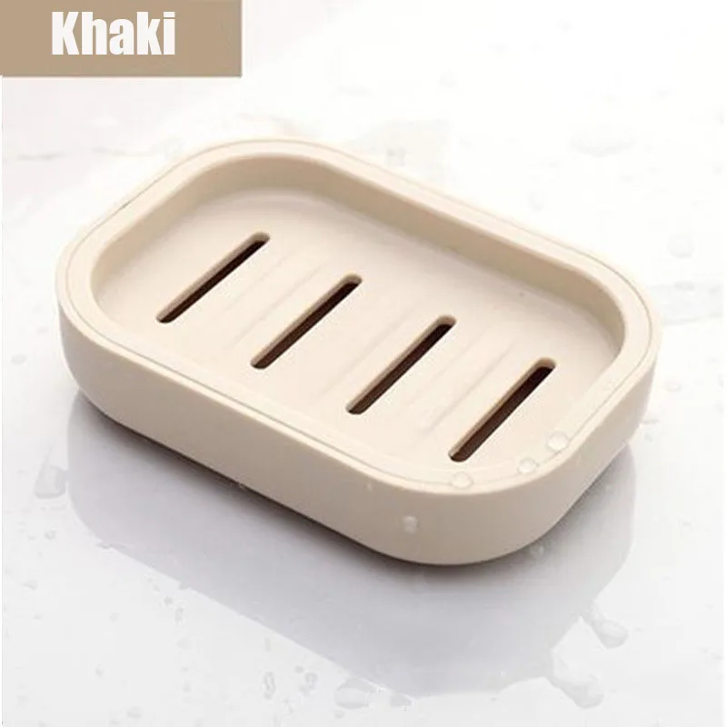 Japanese Simple And Elegant Double-layer Bathroom Drain Soap Dish With Lid Creative Travel Portable Soap Tray Soap Rack