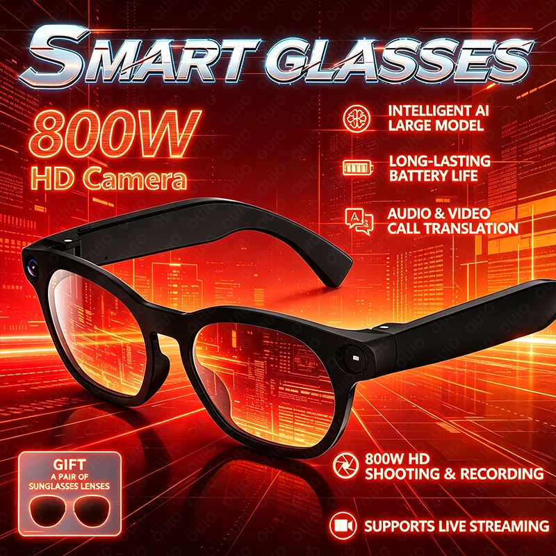 Audio Music To Video Ai Free - 2026 Neue Smart-Brille 800W HD mit