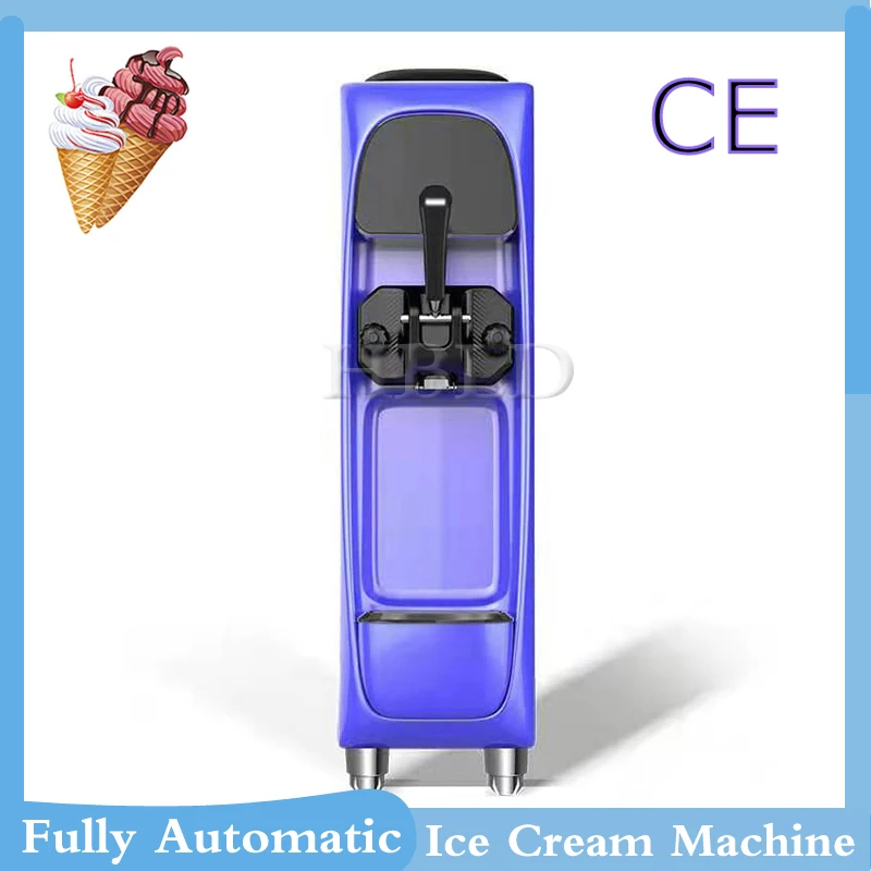 Ce Certified Desktop Top Mini Chinese Soft Ice Cream Machine, Domestically Produced Small Strawberry Sundae Machine