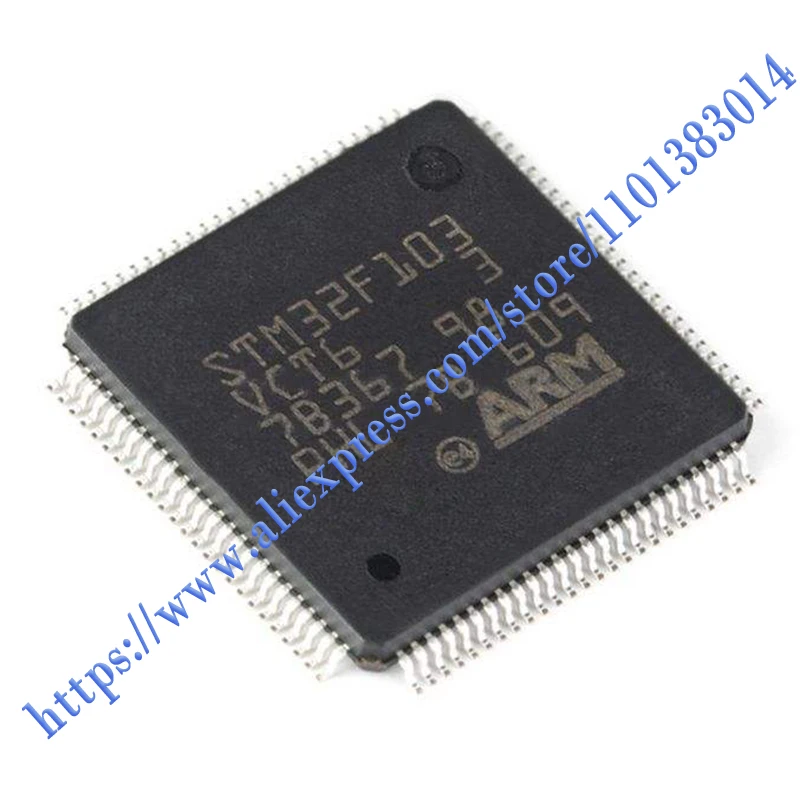 Stm32f103vct6 lqfp100 mcu集積回路マイクロチップ