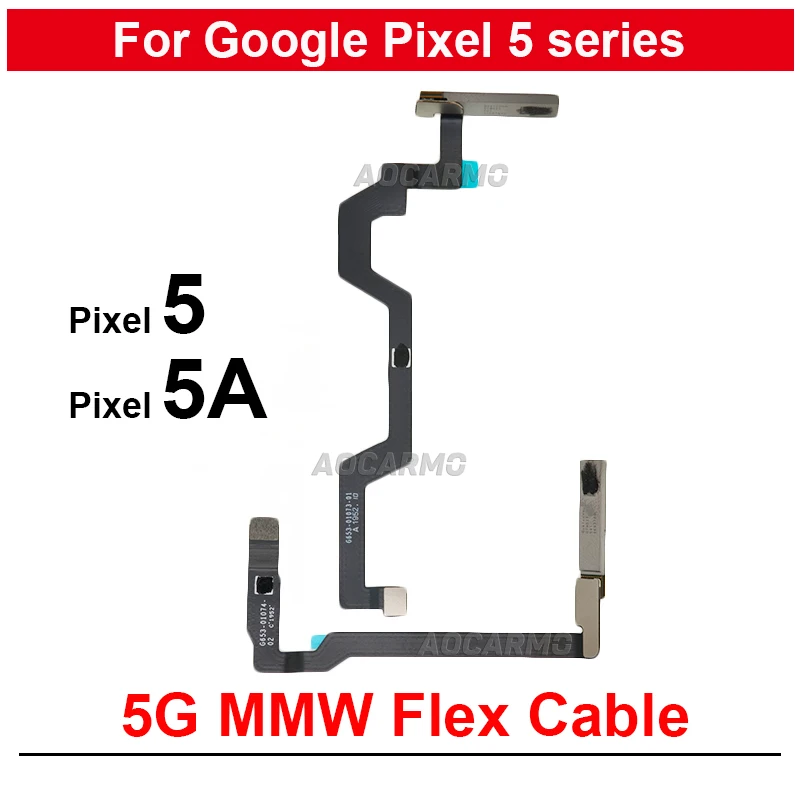 1Set 5G mmWave Antenna Signal Antenna Connect Module Flex Cable Repair Parts For Google Pixel 5 5a