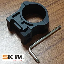 SKWOPTICS-Tactical Scope Rings, 30mm, Medium RifleScope 6061-T6 Mount, Heavy Duty, Picatinny CNC,