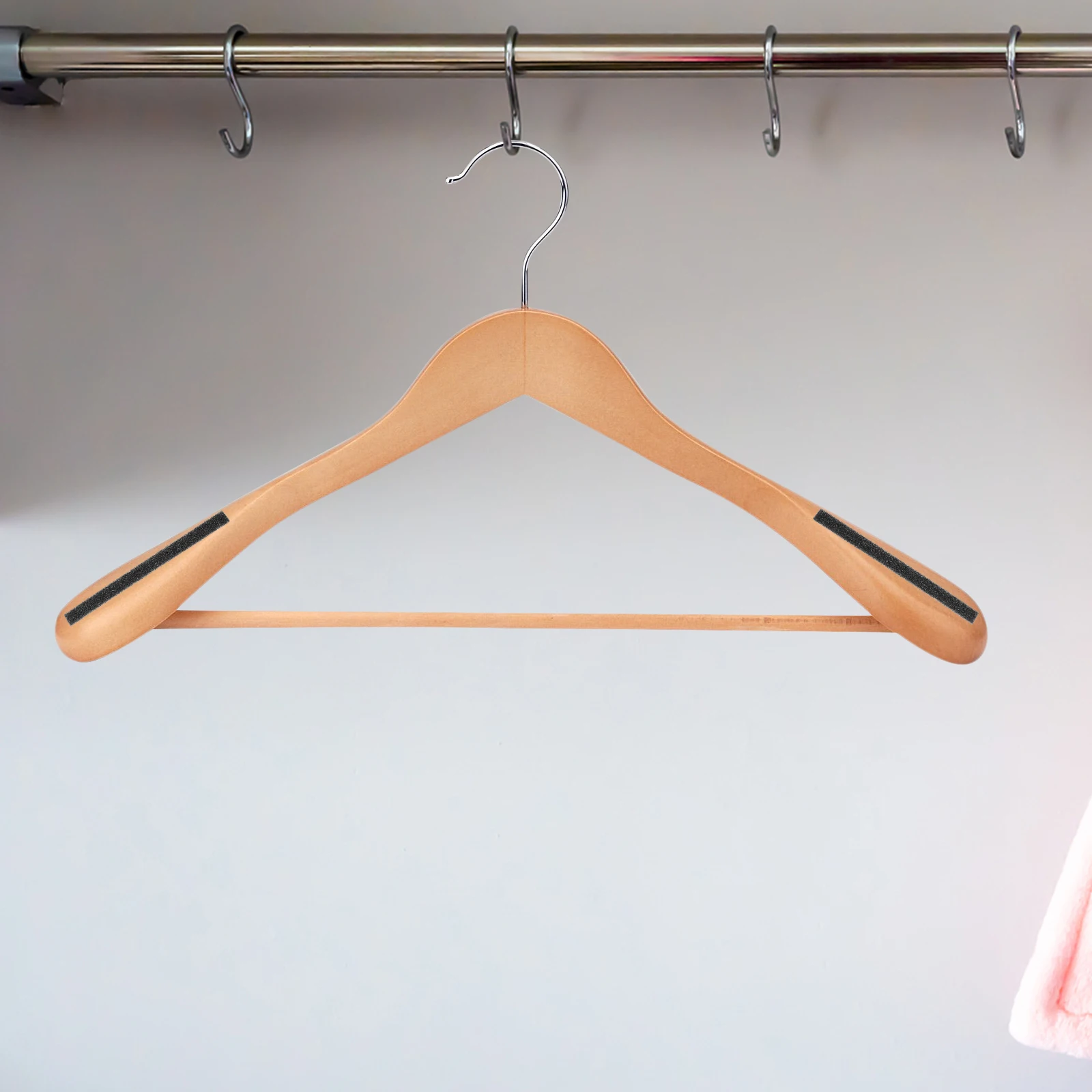 

492Pcs Non Slip Sponge Hanger Strips Self Adhesive Mini Hanger Grips Clothes Anti-Skid Protection Tape Sponge Strips