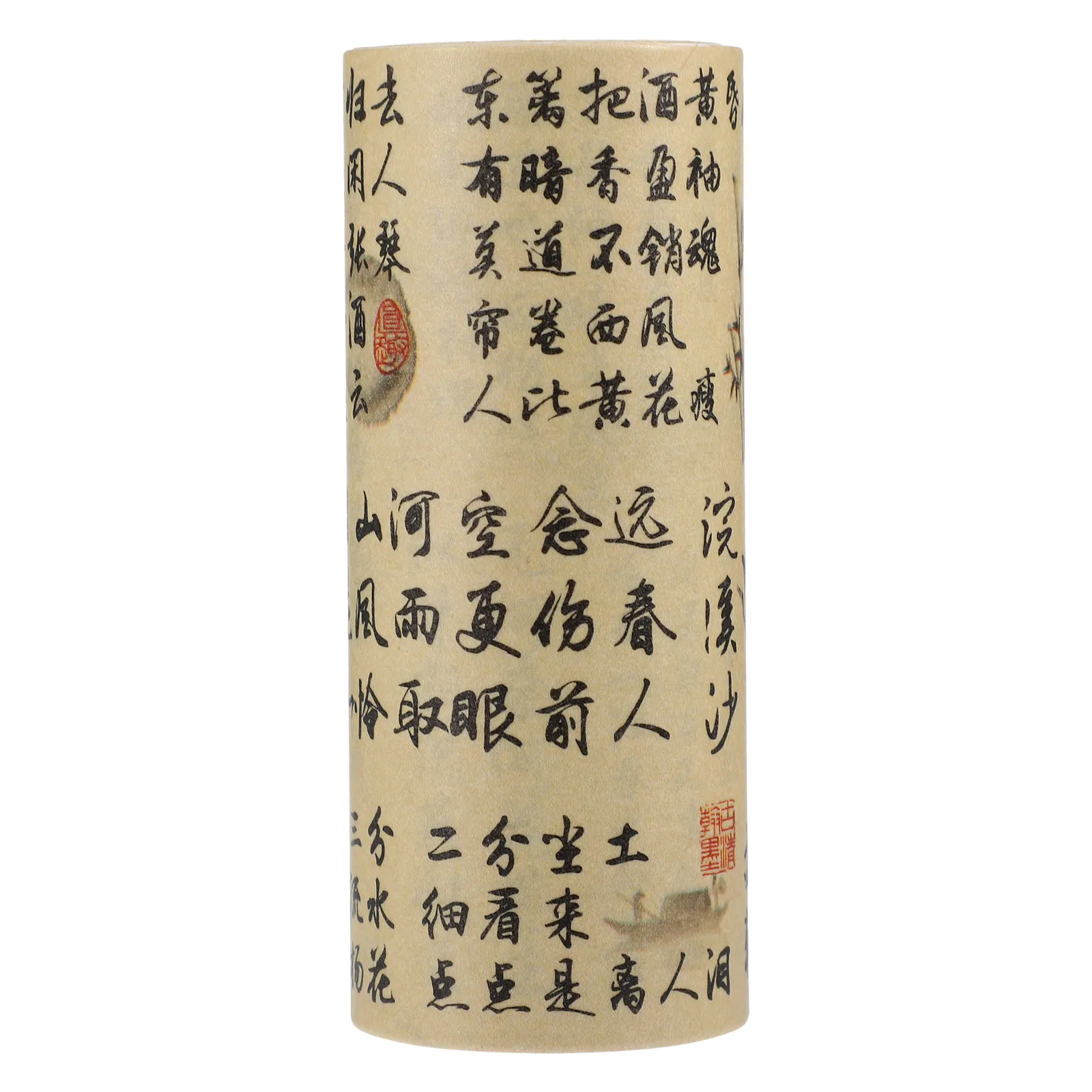 Washi Tape, 1 Rolle, chinesischer Stil, Vintage-Kalligraphie, 10 cm x 3 m, Klebebänder, Schreibwaren, Scrapbook-Zubehör